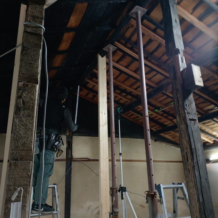 Reinforcing Vertical Beams